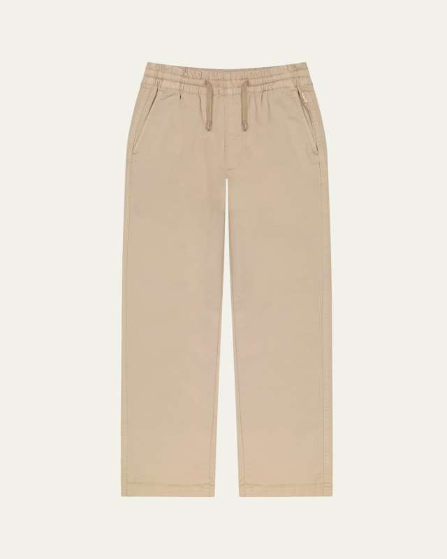 Boy's Quentin Brushed Twill Jogger Pants, Size 8-14
